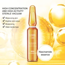 Сенана никотинамид отбеливающая лицевая сыворотка ампулы увлажняющий крем анти-старения, морщин, лифтинг, укрепление эссенция для кожи 2 мл* 7 капель TSLM1