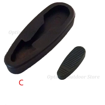

TOtrait Hunting AR15 M4 Butt Pad For Stock 6 Position Buttpad Rubber Recoil Buttpad Tactical hunting accessories black