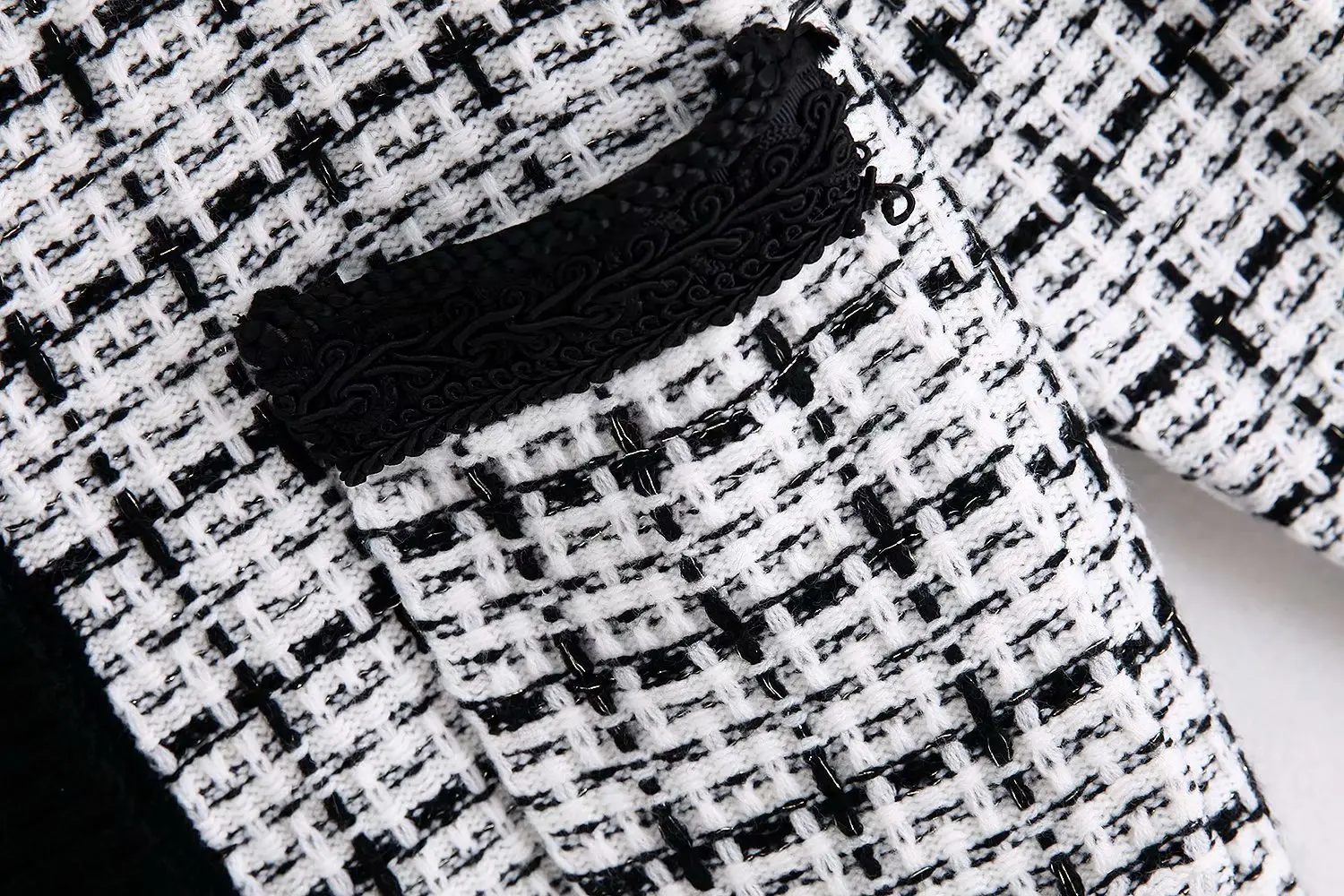 ZA осень зима v-образный вырез твидовый в клетку вязаный свободный свитер кардиган женский Однобортный Теплый Англия женская верхняя одежда