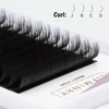 5cas qualité extensions de cils plateau faux vison taille de cils unique cils simples doux cils naturels ► Photo 2/4