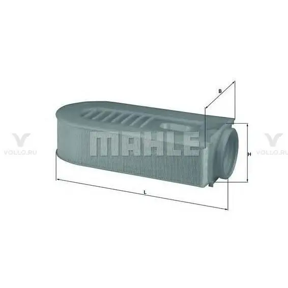 KNECHT LX1686/1 Фильтр воздушный MB W211 2.2/2.5 CDI 07