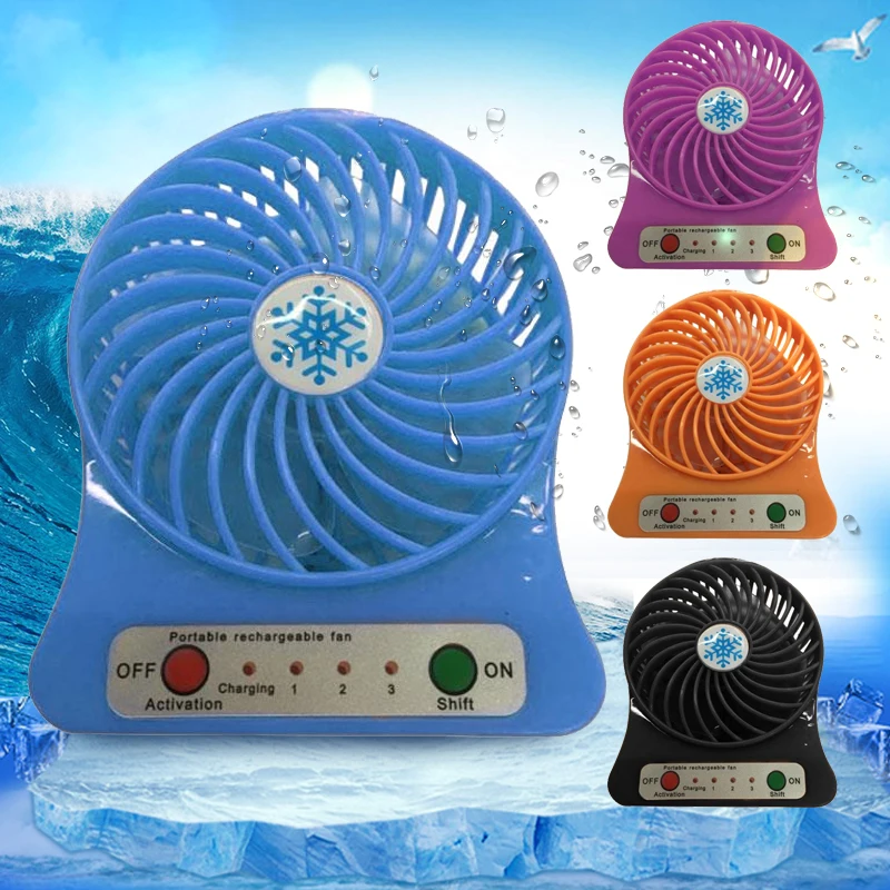 

Dropshipping Small Fan USB Table Desktop Cooling Fan Portable Mini 3 Speed Air Conditioning Cooler for Home Office Outdoor