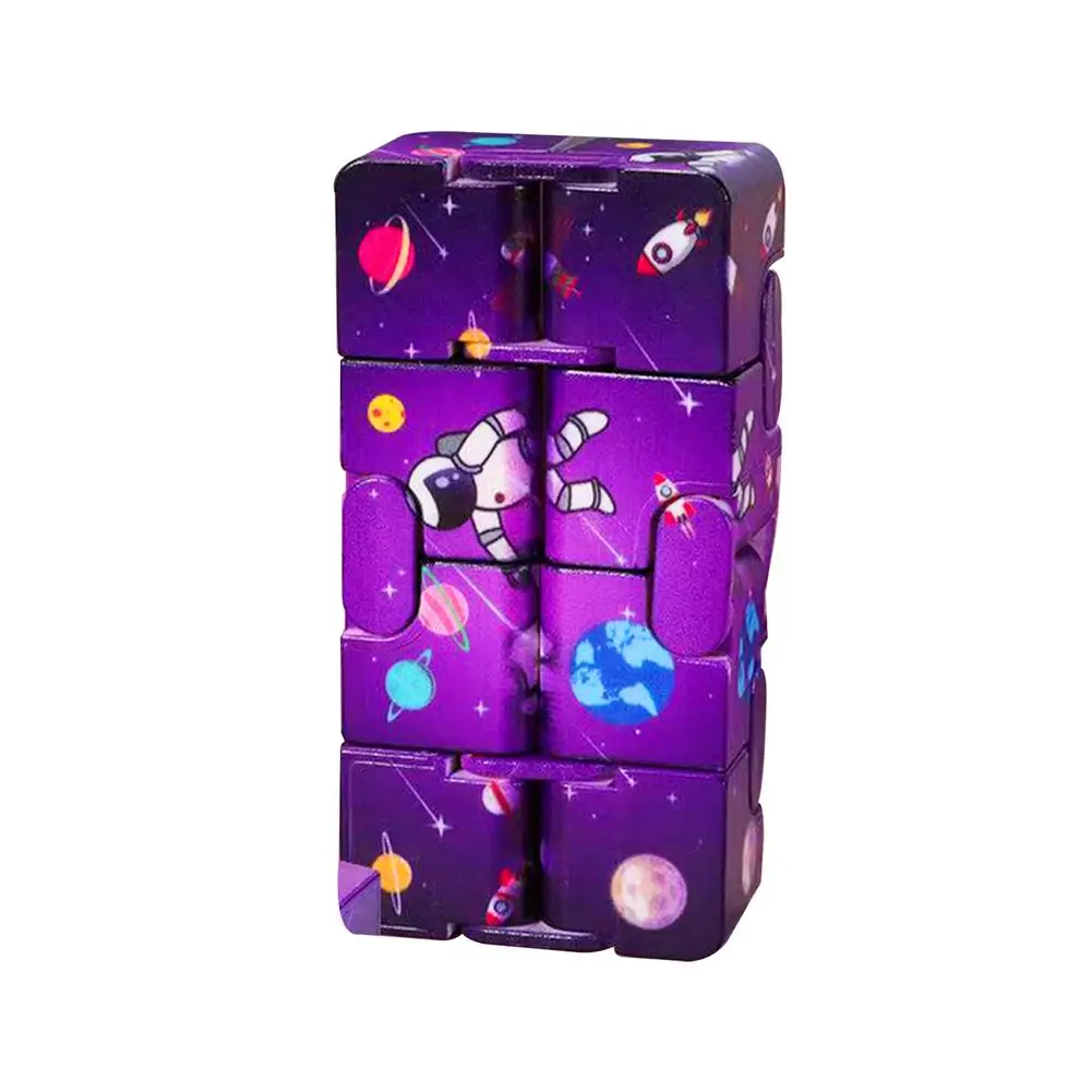 Anti Stress Cube Infinity Cubes Magic Cube Office Flipes Cubic Puzzle Stress Reliever Autism Toys Relax Toy For Kids Adults