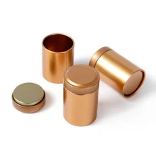 Звезда упаковка Подгонянная маленькая круглая клик Клак карманная Металлическая Пепельница жестяная коробка