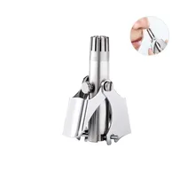 Новое поступление триммер для Носа Безопасность для мужчин красота нос ручной обрезки тела моющиеся из нержавеющей стали Обрезка волос для носа