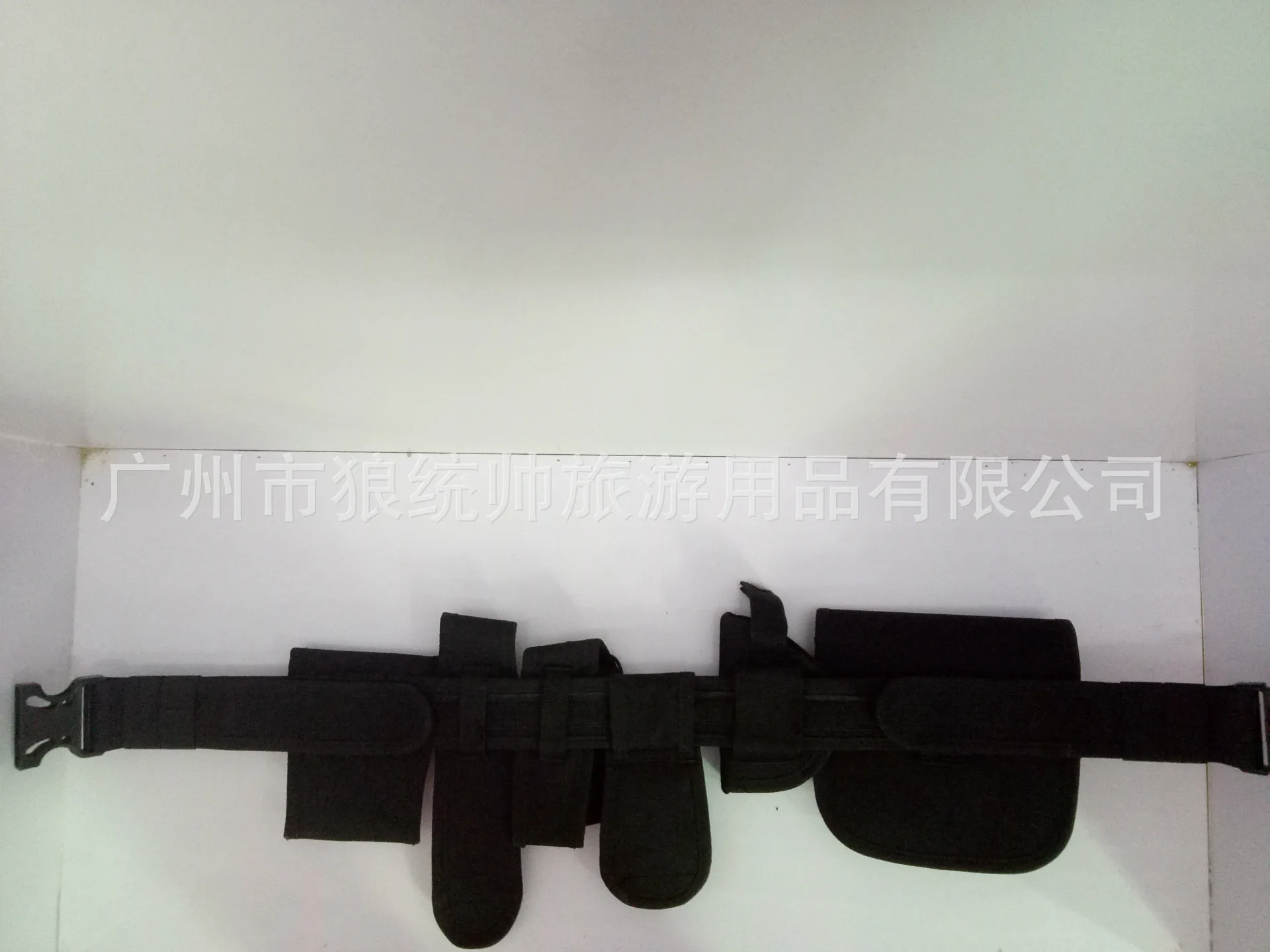 Cross Border Direct Selling Tactical Security Staff Accessories Belt US Military Forces Black And White with Pattern Waist Suppo