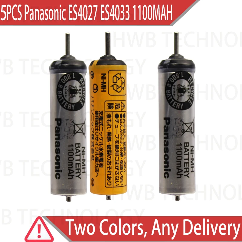 

5PCS/lot High quality Ni-MH rechargeable battery for Panasonic electric shaver ES4027 ES4033 ER2201 ES4035 ES3042 Free shipping