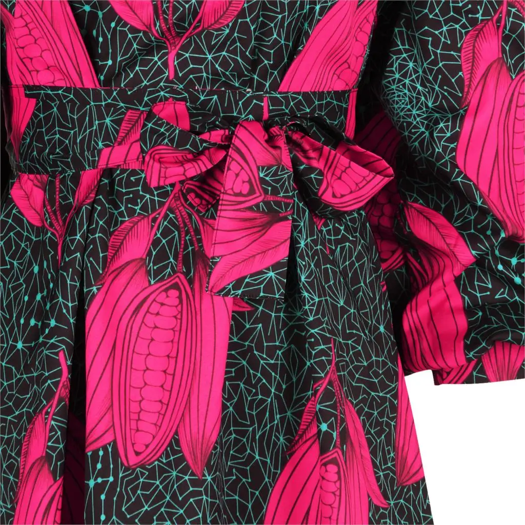 Mini robe africaine imprimer Dashiki Ankara Bandage 301