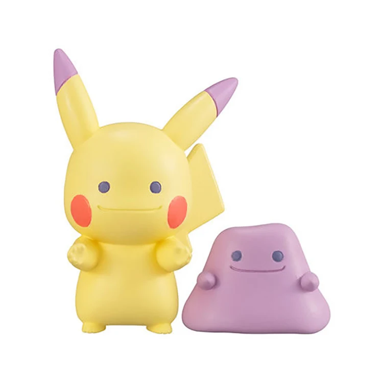 Экшн фигурка TAKARA TOMY Pikachu Eevee Покемон большая голова кукла сон эльф серия мяч