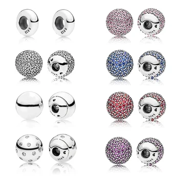 

NEW Genuine 100% 925 Sterling Silver Bracele fittings DIY Bracelet parts Genuine Jewelry Charm beads Jewelry factory wholesale