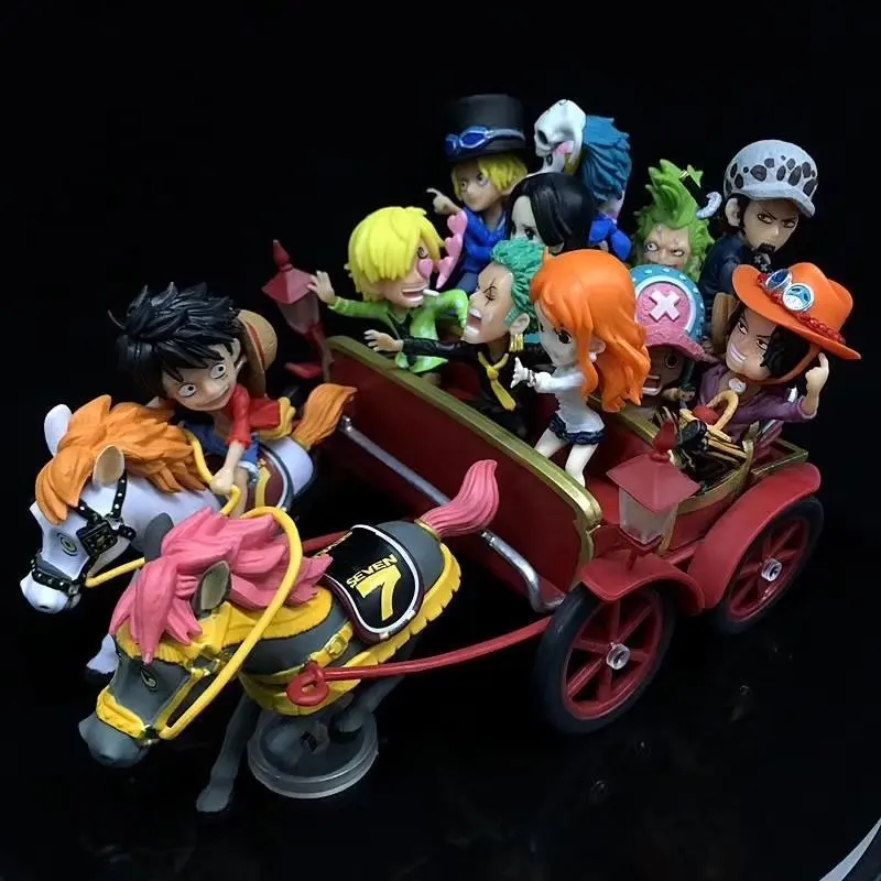 One piece/Sea King квалифицированный награда WCF Луффи карета 20 юбилей Памятное издание украшения гаража комплект