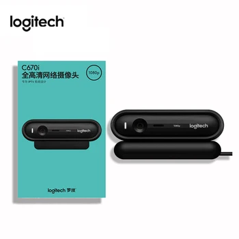 

Original C670i Logitech Webcam HD1080P IPTV USB Camera Web Camera CMOS 10 Mega 60 degrees Wide Angle