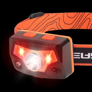 

LED Headlamp Rechargeable Headtorch XPG+COB Smart Sensor Light Spotlight Mini Head Light Adjustable Head Light