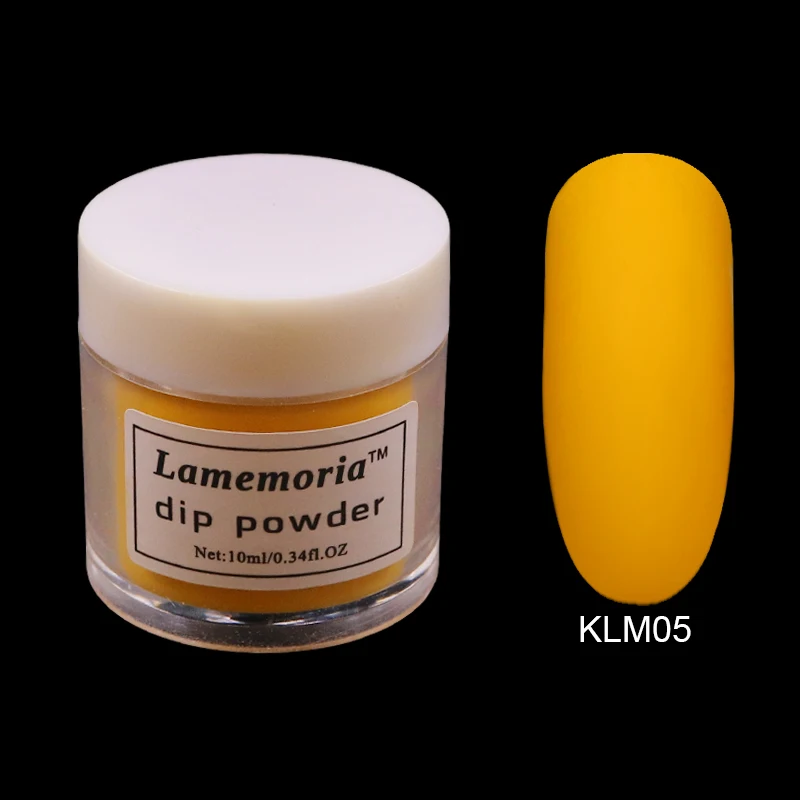 KLM05 Lamemoria, акриловая пудра, пыль, УФ-дизайн, 3D кончики, украшение, маникюр, дизайн ногтей, Dectoration, сделай сам, пудра для ногтей, инструменты, кристаллическая пудра - Color: KLM05