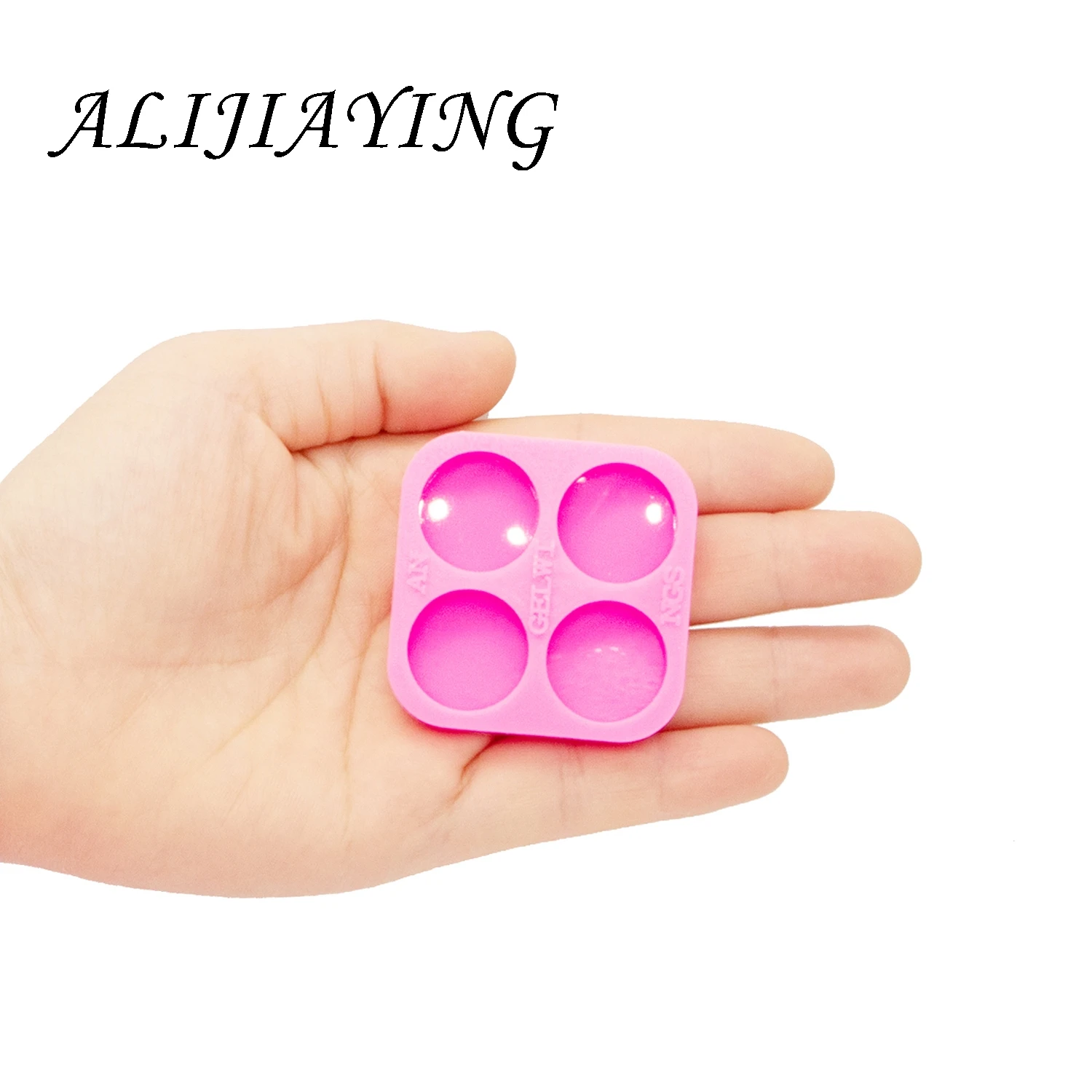 0.75/1.5/1.7inch Circle Socket Craft DIY Stethascope Round Epoxy Molds Silicone Mould DY0451