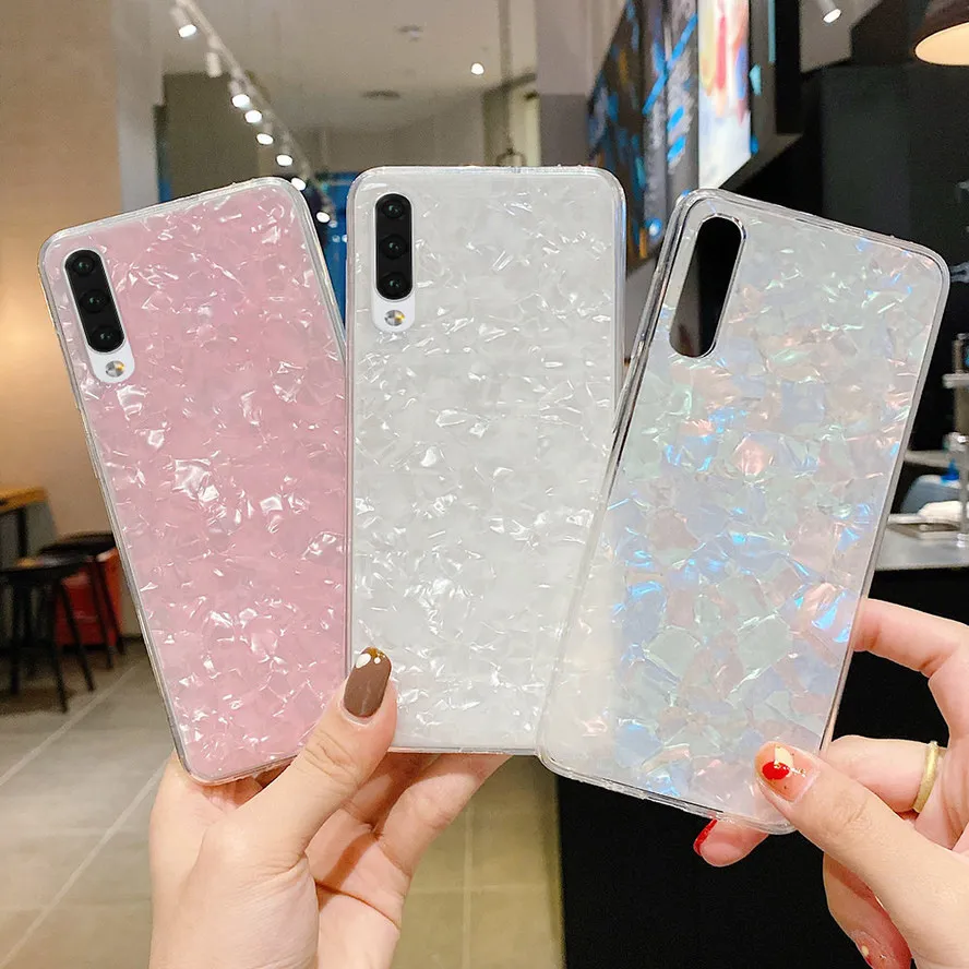Funda de silicona transparente para Samsung Galaxy, carcasa con estilo para Samsung Galaxy A51 5G A71 A50 A70 A40 A41 A21S A20e A10