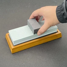 Base de 15 ángulos de corrección de guía, hoja de piedra afilada, Apex edge, piedra de afilar, musat, cuchillo de piedra afilada, herramienta de bar de cocina