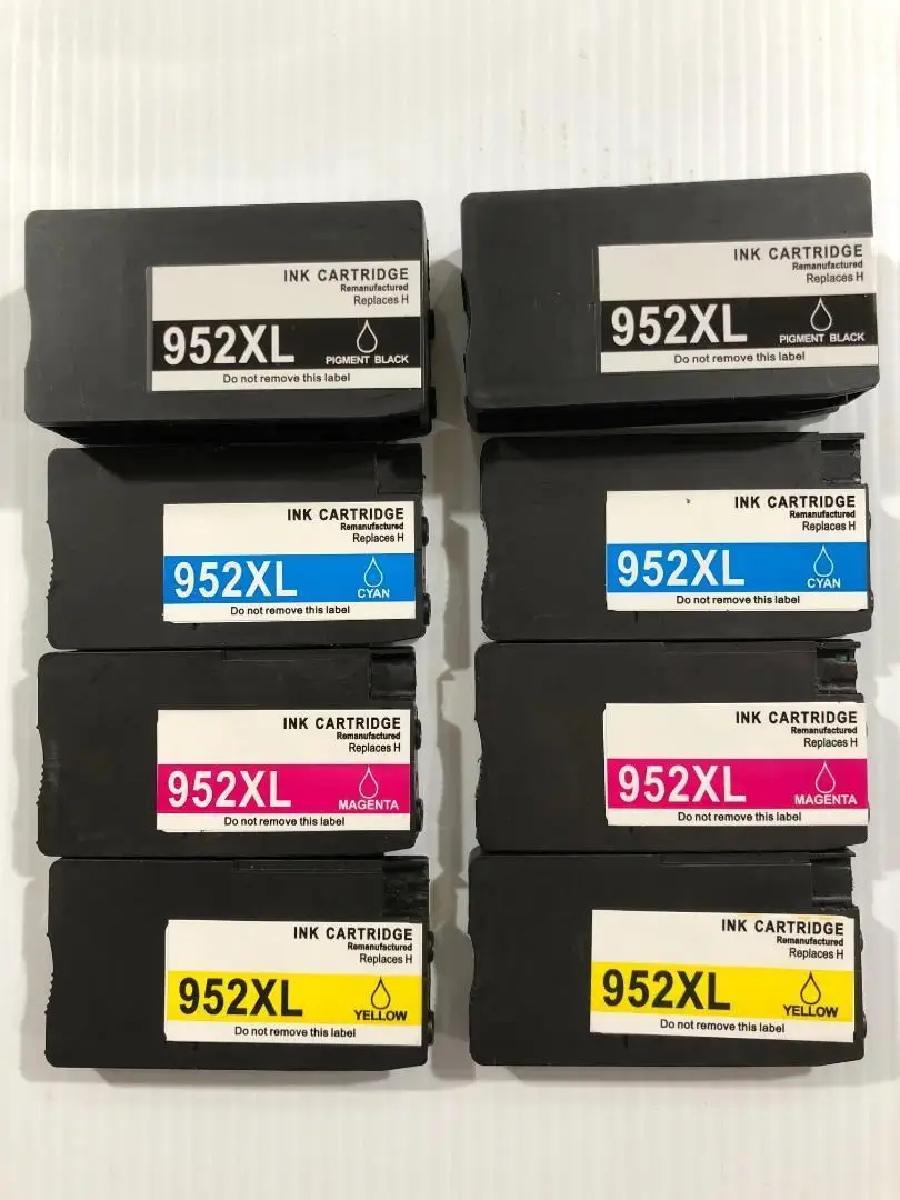 8PK совместимый картридж с чернилами для hp 952XL, для hp OfficeJet Pro 7740/8210/8216/8702/8710/8715 8720/8730/8740 и т. д