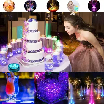 

LEDdive lights led pool light swimming poole lights vase fish tank pond discotheque wedding party use night light for decoration