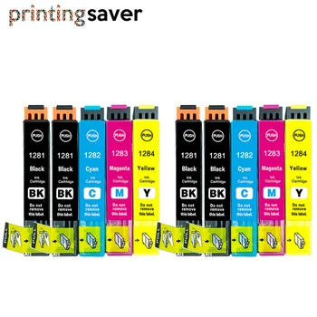 

10x COMPATIBLE T128 T1285 XL INK CARTRIDGE FOR EPSON STYLUS SX130 SX230 SX425W SX235W SX435W INKJET PRINTER T1281 - T1284