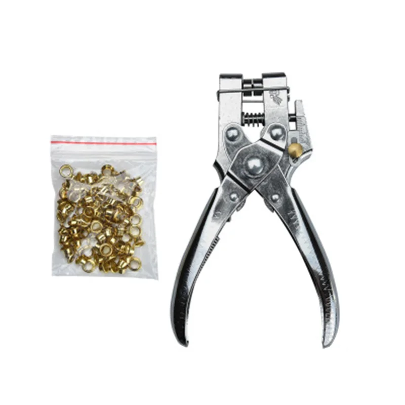 

Multifunction Hole Setting Plier Cloth Punch Eyelet Button Leather Card Shoe Grommet Bag Belt Setter Rivet Snap Canvas Pincer