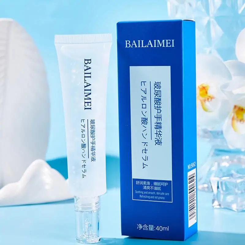 40g Hyaluronic Acid Hand Serum Portable Hand Cream For Women Winter