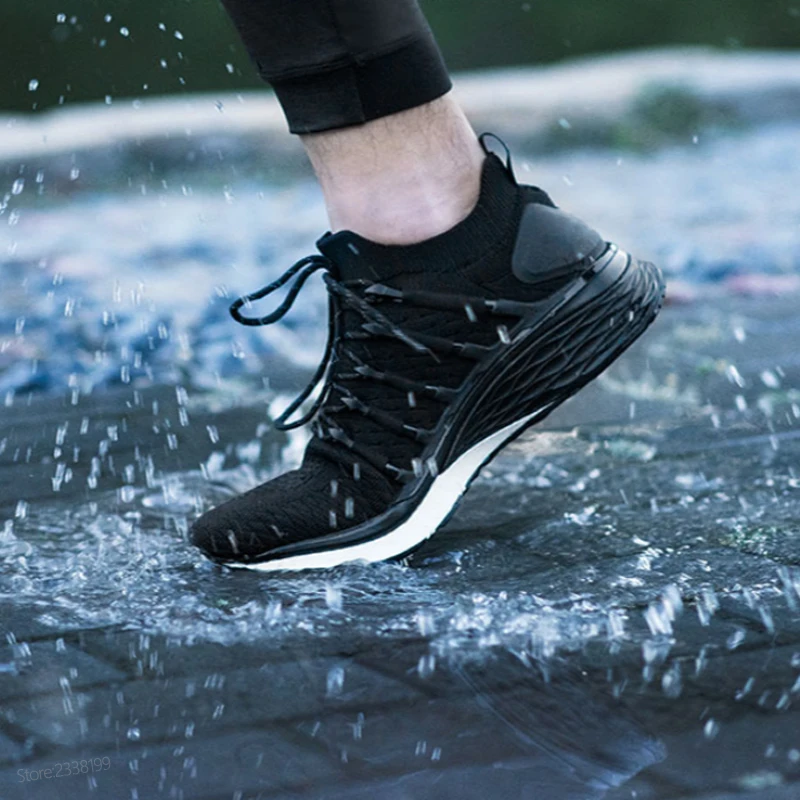 Xiaomi Mijia Shoes 3 мужские спортивные ботинки для бега с амортизацией Uni-Moulding 3D Fishbone Lock system для мужчин спортивные кроссовки