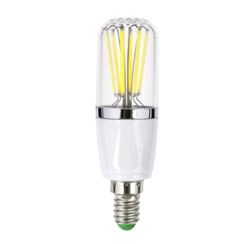 

ICOCO High Quality 6W LED COB Filament Bulb E14 AC85-265V Pure White Light Lamp 500lm Flash Deal Promotion Sale