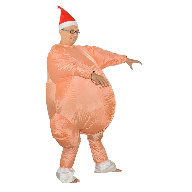 Надувной костюм на День Благодарения искусственное животное талисман Хэллоуин