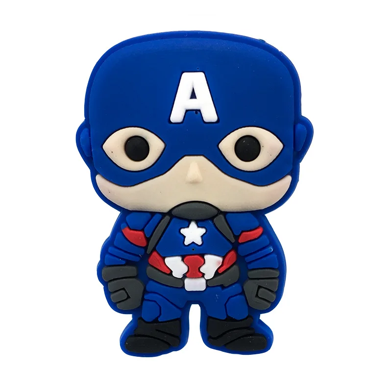 5036-11 100pcs 100 шт Marvel Мстители пвх магниты на холодильник кухонные памятки магнитные стикеры домашний декор магнит на холодильник детские подарки для вечеринок - Цвет: 5036-11 100pcs