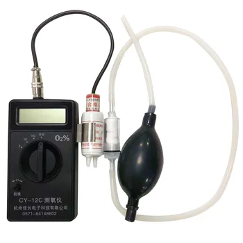 

Purity Detector Battery Operated Concentration Analyzer Oxygen Tester With Bag High Accuracy Durable LCD Display Measuring Tools