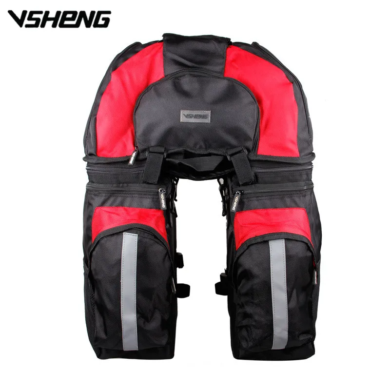 

Bicycle Bike Rack Back Rear Seat Storage Bag Travel Storage Bag for Cycling Large Capacity Removable Waterproof Backpack