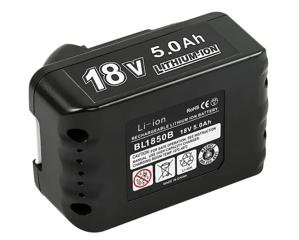 

18V 5000mAh with LED Indicator Li-ion Battery for Makita 18V Battery 3.0ah 5.0ah BL1860 BL1850 BL1830 BL1840 194205-3 power tool