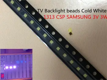 

100pcs For SAMSUNG LED LCD Backlight TV Application LED Backlight 3W 3V CSP 1313 Cool white for TV TV Application