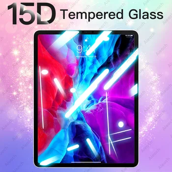15D Tempered Glass For iPad Pro 11 10.5 9.7 2017 2018 Screen Protector For iPad Air 4 3 2 1 Mini 5 Protective Film For iPad 10.2 1