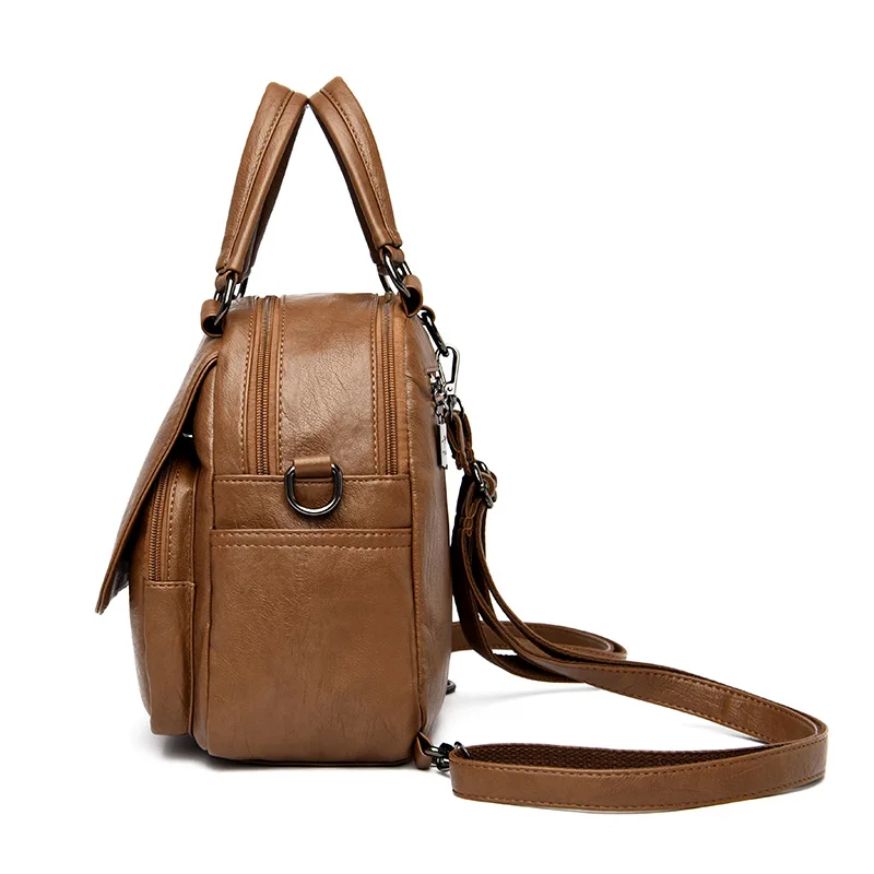 Женские кожаные рюкзаки Mochila женская сумка на плечо Sac a Dos дорожный женский рюкзак Mochilas школьные рюкзаки для девочек элегантный дизайн