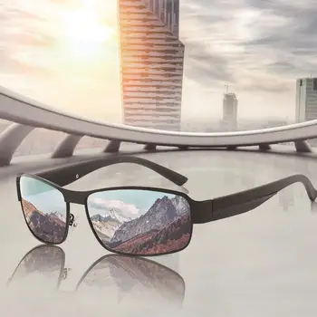 

Photochromic Polarized Sunglasses Men Discoloration Eyewear Anti Glare UV400 Glasses Driving Goggles Oculos