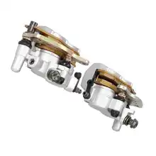 Суппорт тормоза левый и правый, 2 шт., подходит для Kawasaki Bayou 300 400 KLF300 KLF 300 400 / Brute Force 650 750, дисковый тормозной насос в сборе Суппорт тормоза левый и правый, 2 шт., подходит для Kawasaki Bayou 300 400 KLF300 KLF 300 400 / Brute Force 650 750, дисковый тормозной насос в сборе