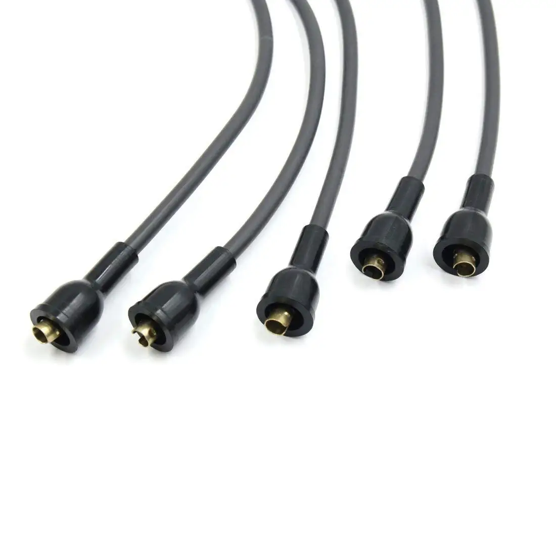 Car Spark Plug Wires Set of 5 Ignition Cable Wire For 1946-1979 Volkswagen Fit Part# 09001 ignition cable set