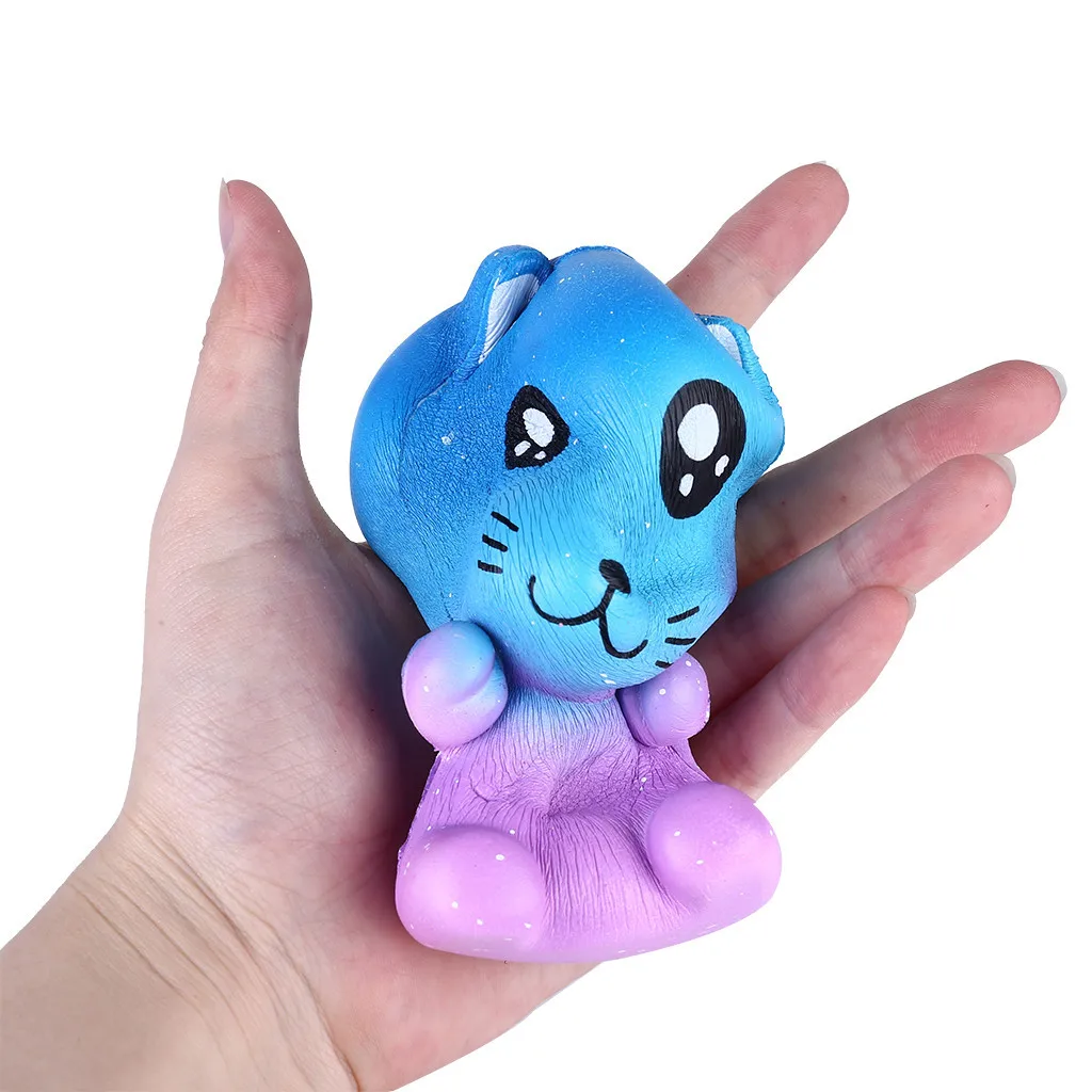 Colorful Cartoon cat kids Adult Toy Stress Reliever Eliminate Antistress Finger Pets toy Girl gifts Girly Heart Pinch Fun #B