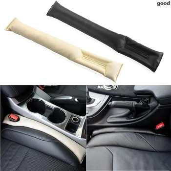 

1PC PU Leather Car Seat Gap Pading Plug Leak Cover Stickers for Skoda octavia fabia yeti rapia superb octavia a7 Accessories