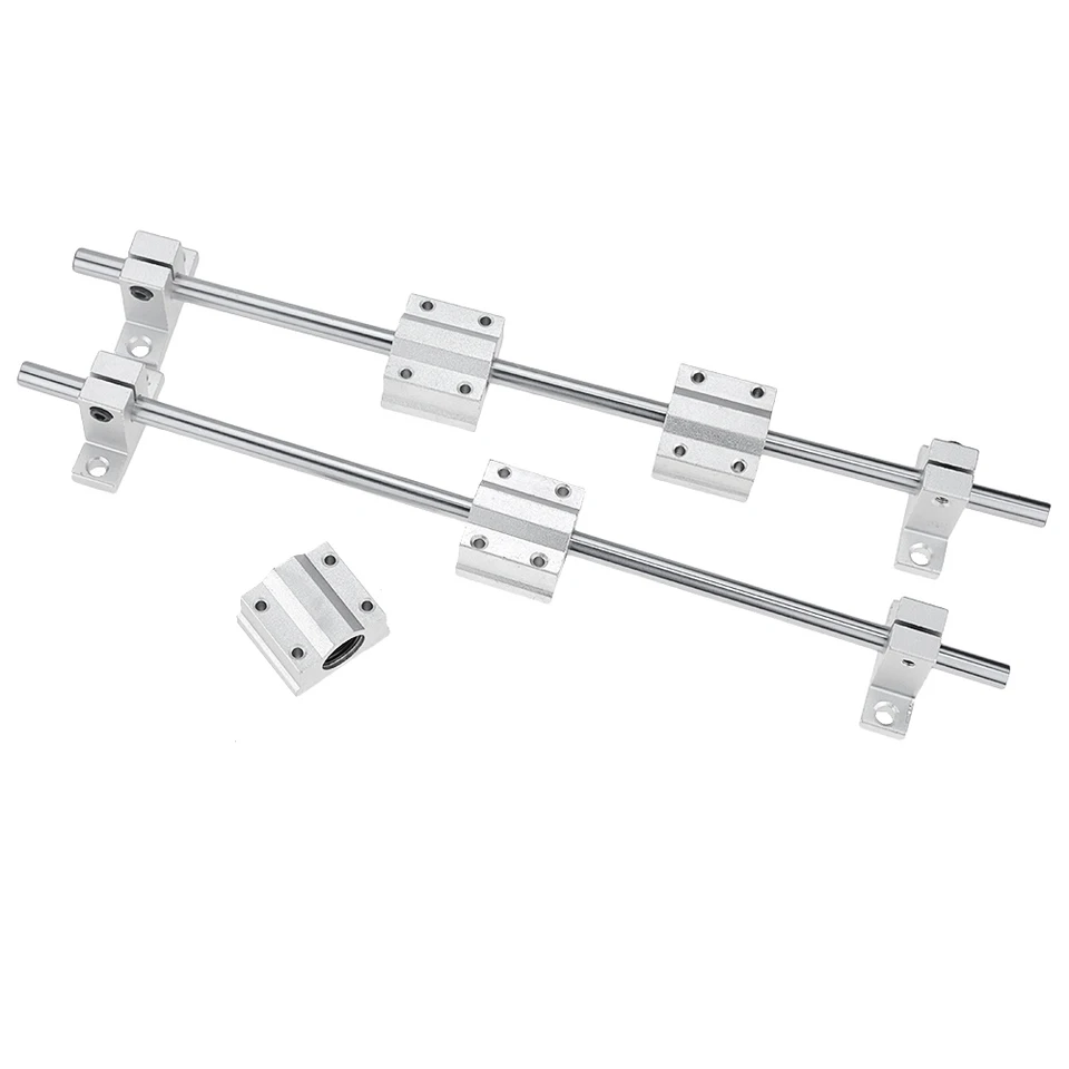 Linear Motion Rod Shaft Guide D 8mm X L 25.2 Inch / 640mm 2Pcs, Hollow - View #4