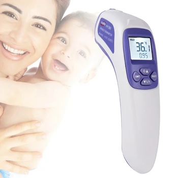 

Digital Thermometer Infrared Baby Adult Forehead Non-Contact Infrared Thermometer LCD Display Termometro Alarm Infravermelh Tool