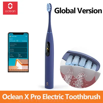 

New Oclean X Pro Sonic Electric Toothbrush with Touch Screen IPX7 Waterproof 3 Brushing Modes ToothBrush For Adult Fast Charging