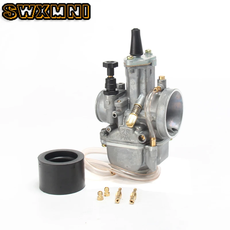 Universal 28mm 30mm 32mm 34mm PWK Motorcycle Carburador For Mikuni Koso ATV Suzuki Yamaha Honda Power Jet