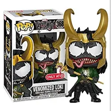 FUNKO POP Venom \ Venomized Loki виниловые фигурки Коллекция Модель игрушки для детей подарок на день рождения