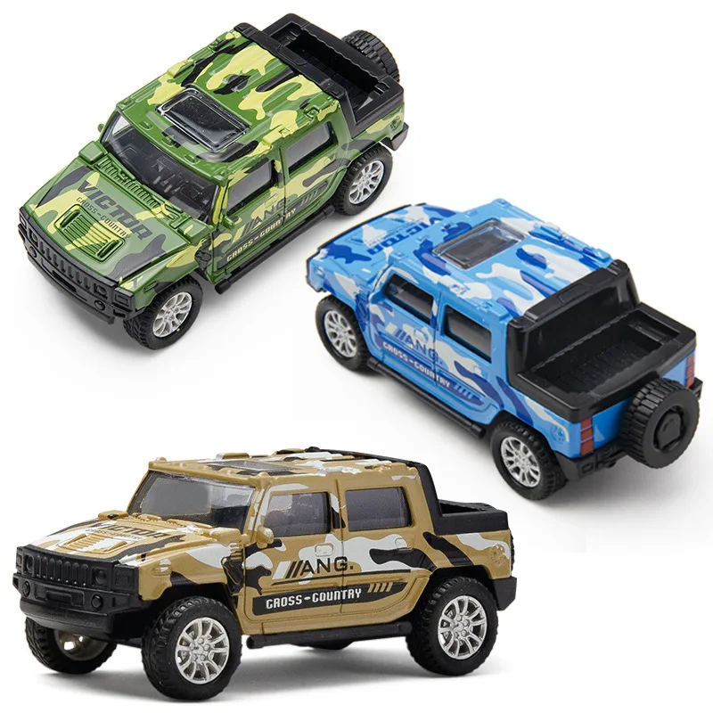 

Hot Selling Alloy Car Model 1: 42 off-Road Vehicle jun shi che Model Car Boy Toy Cake Decoration