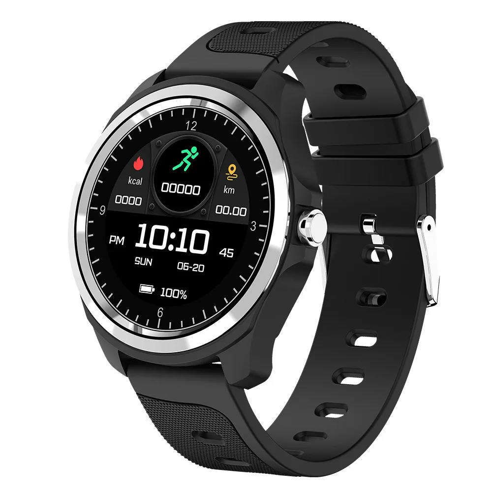 

Qi Fertile New Style KW05 round Screen Smart Watch Bracelet Sports Step Count Heart Rate