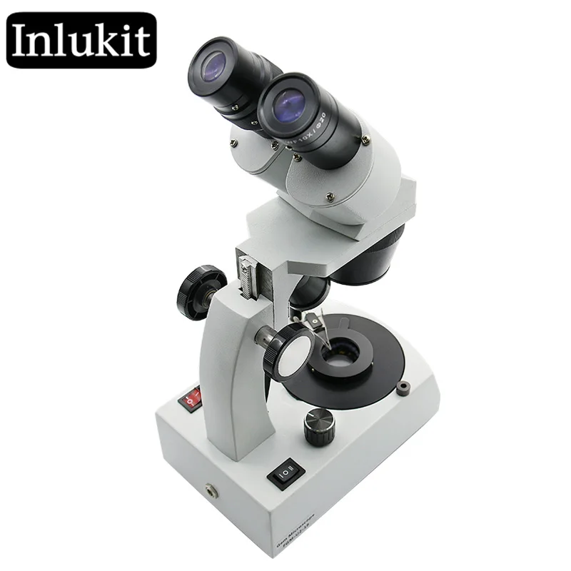 20x to 40x Stereo microscope jewelry diamond identification Gem