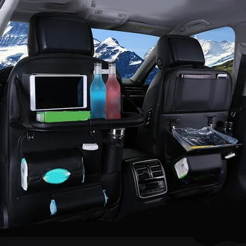 

Car Backseat Organizer Multifunction Hanging Storage Pockets Easy Install Odorless Classification Travel Wear Resistant Foldable